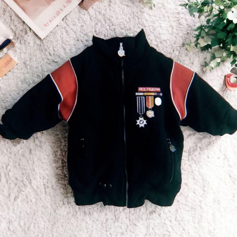 Vintage Rocawear Red and Black Jacket